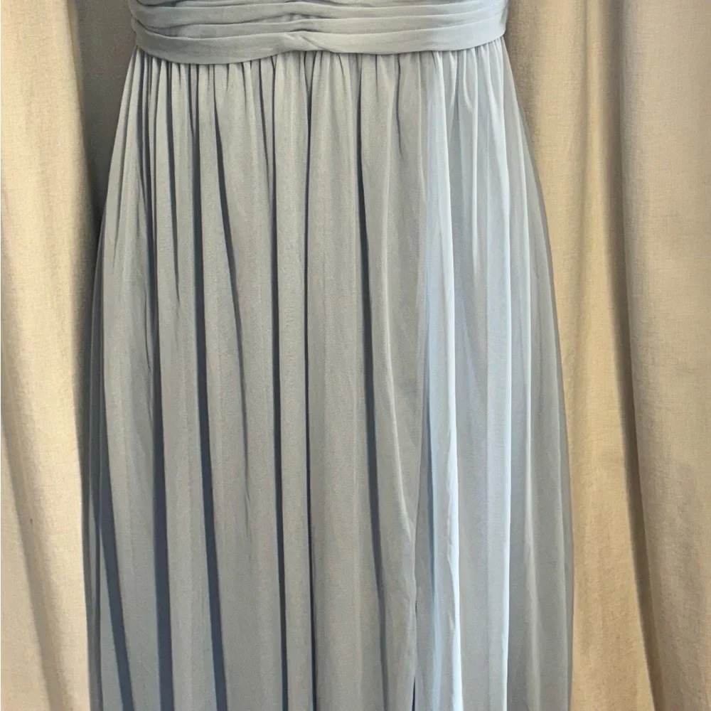 Spaghetti Strap Ruched Waist Mesh Dress
STYLE# F19944 - Picture 12 of 12